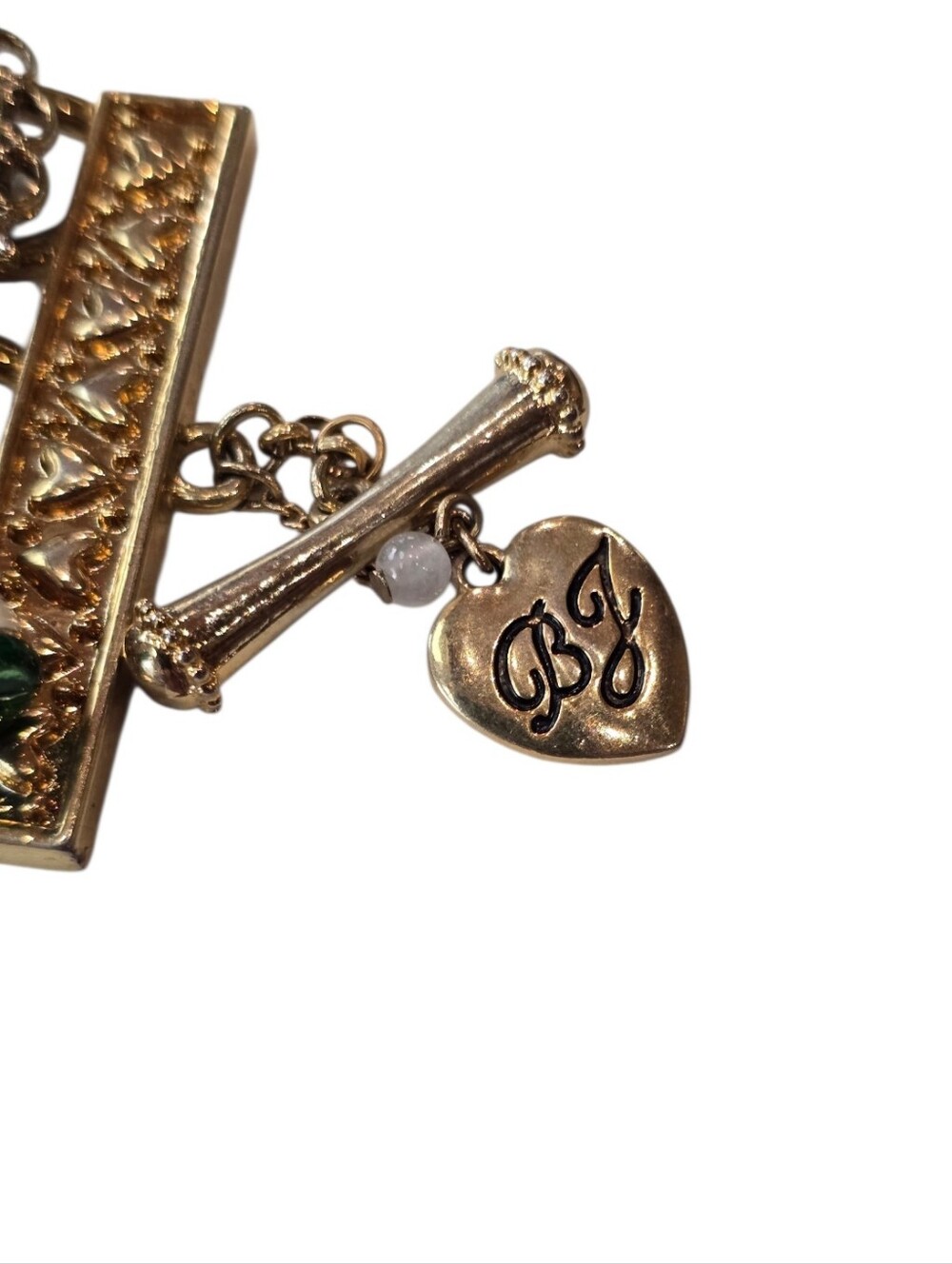 Betsey Johnson Paris Is Always A Good Idea Cat Lovers Gold Charm Bracelet - Picture 13 of 16